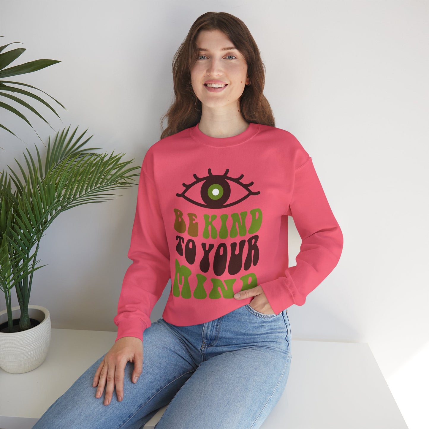 👁️Inner Vision - Kind Mind Crewneck Sweatshirt