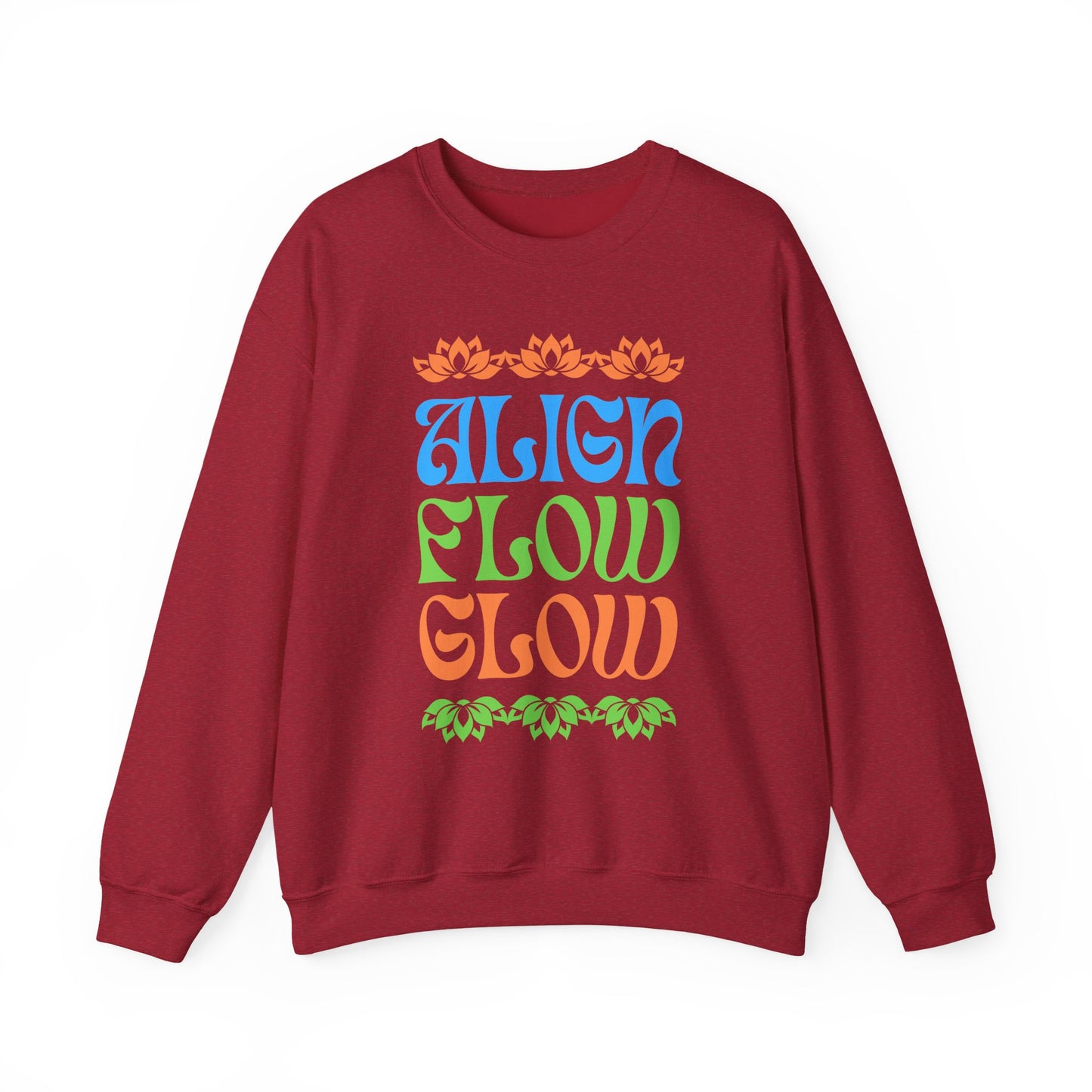 💫Align • Flow • Glow - Lotus Harmony Crewneck Sweatshirt
