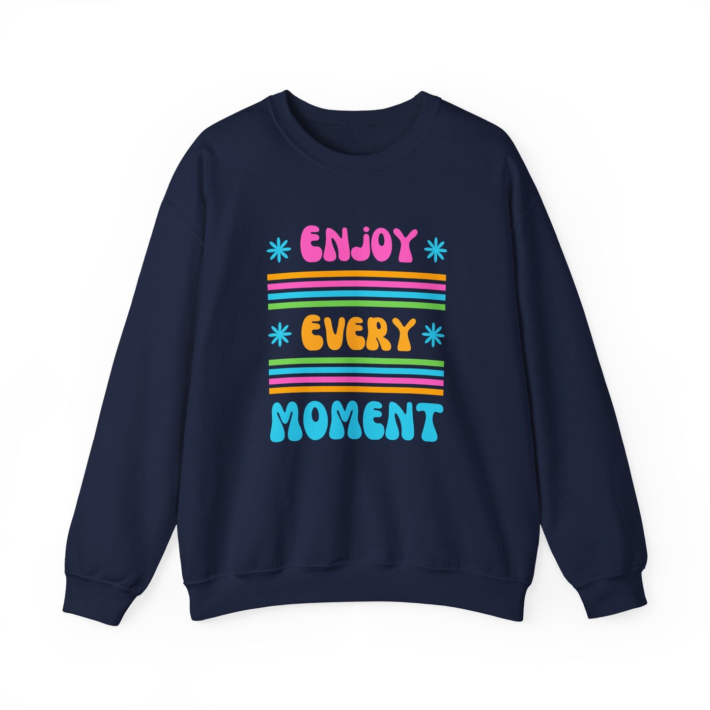 🌞Joy in Color - Every Moment is a Miracle Crewneck Sweatshirt