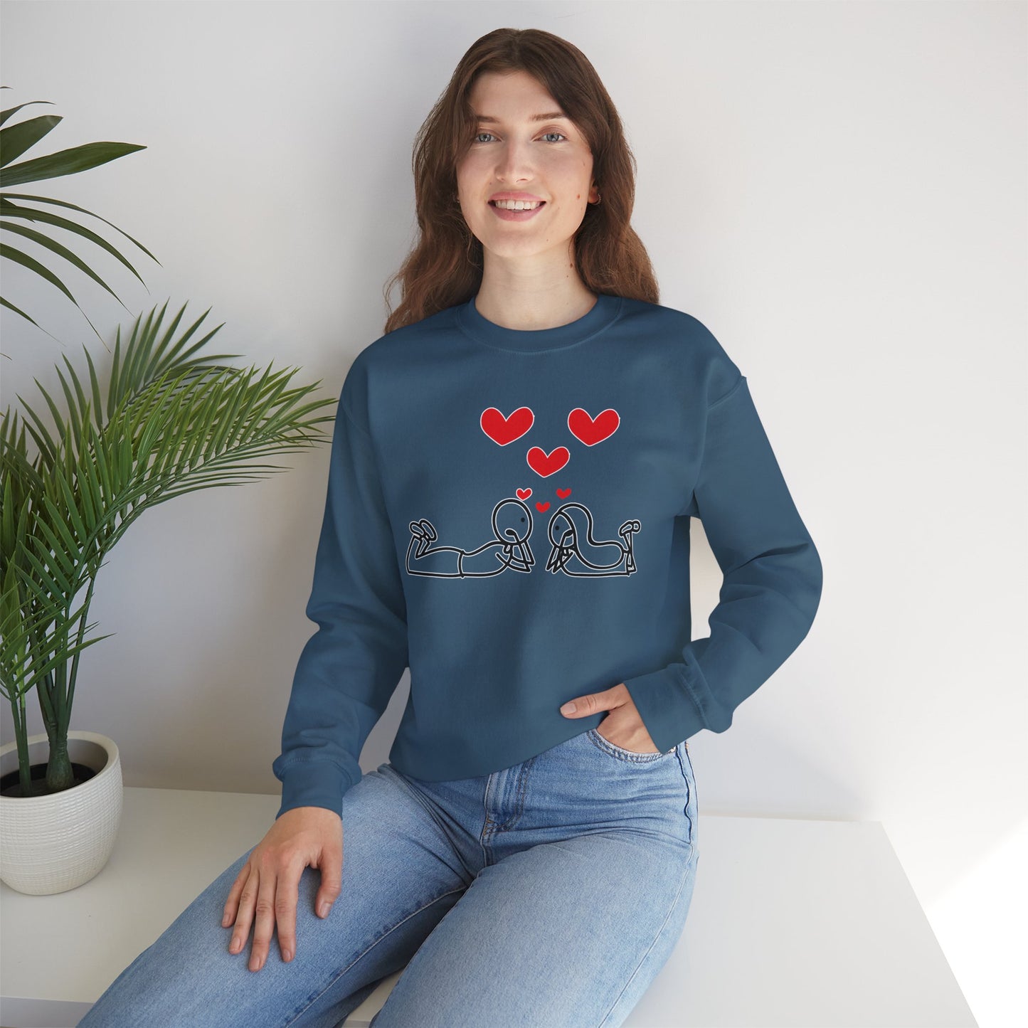 💞Love Looks Like This - Cozy Connection Sweatshirt