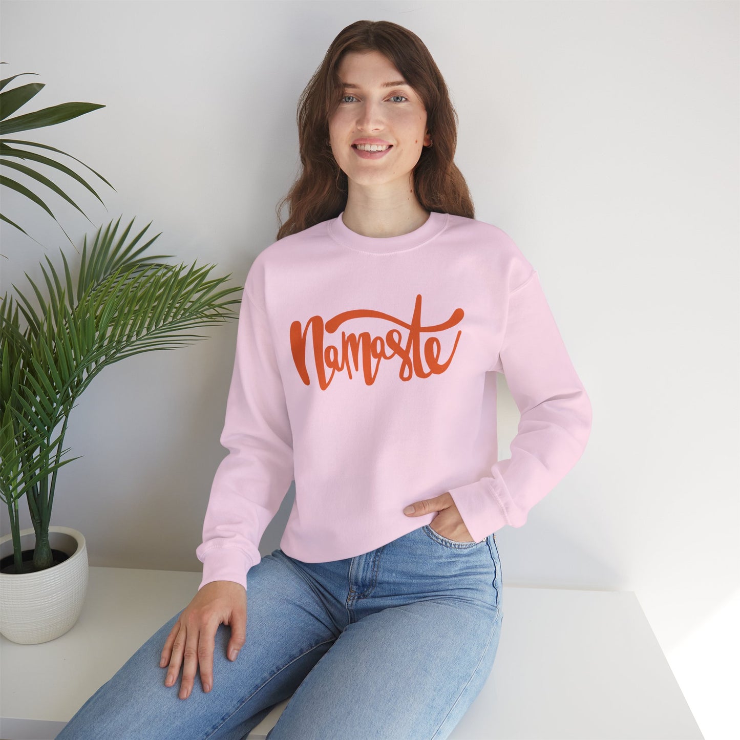 🕉️Namaste - The Light in Me Honors the Light in You Crewneck Sweatshirt