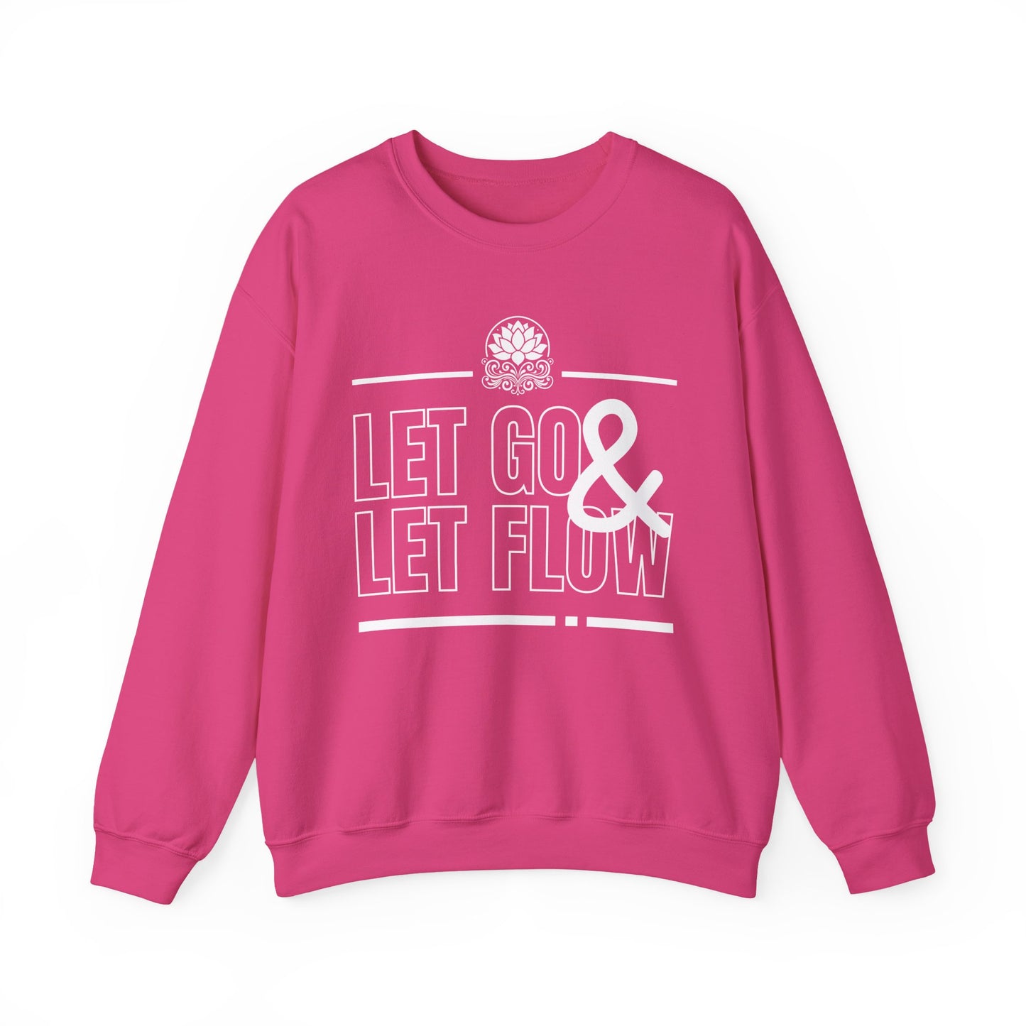 🌙Let Go & Let Flow - Calm Vibes Crewneck Sweatshirt
