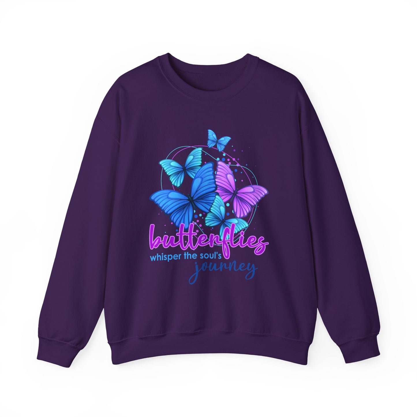 🦋Butterfly Whispers - The Soul’s Journey Crewneck Sweatshirt