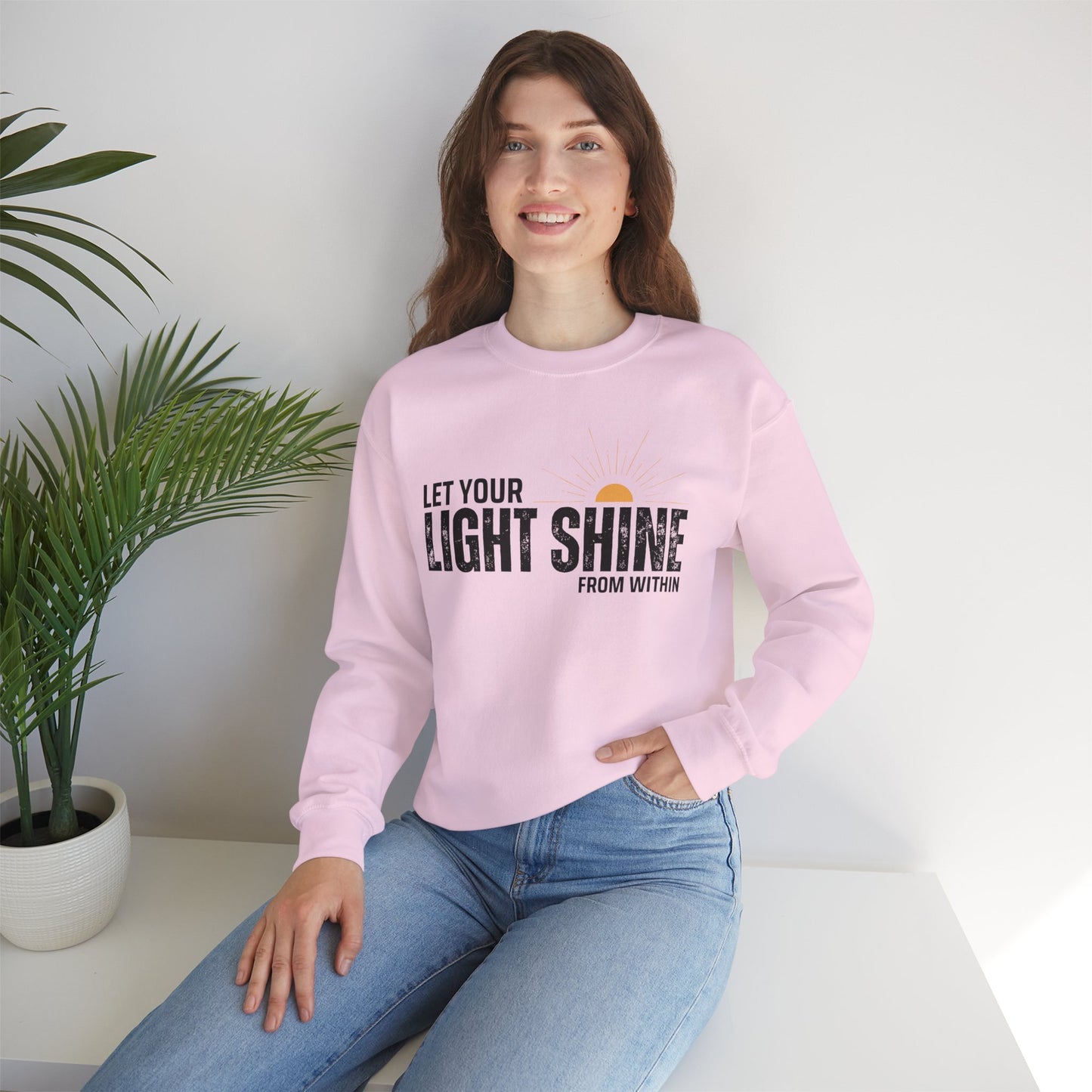 🌞Let Your Light Shine From Within - Radiance Crewneck Sweatshirt