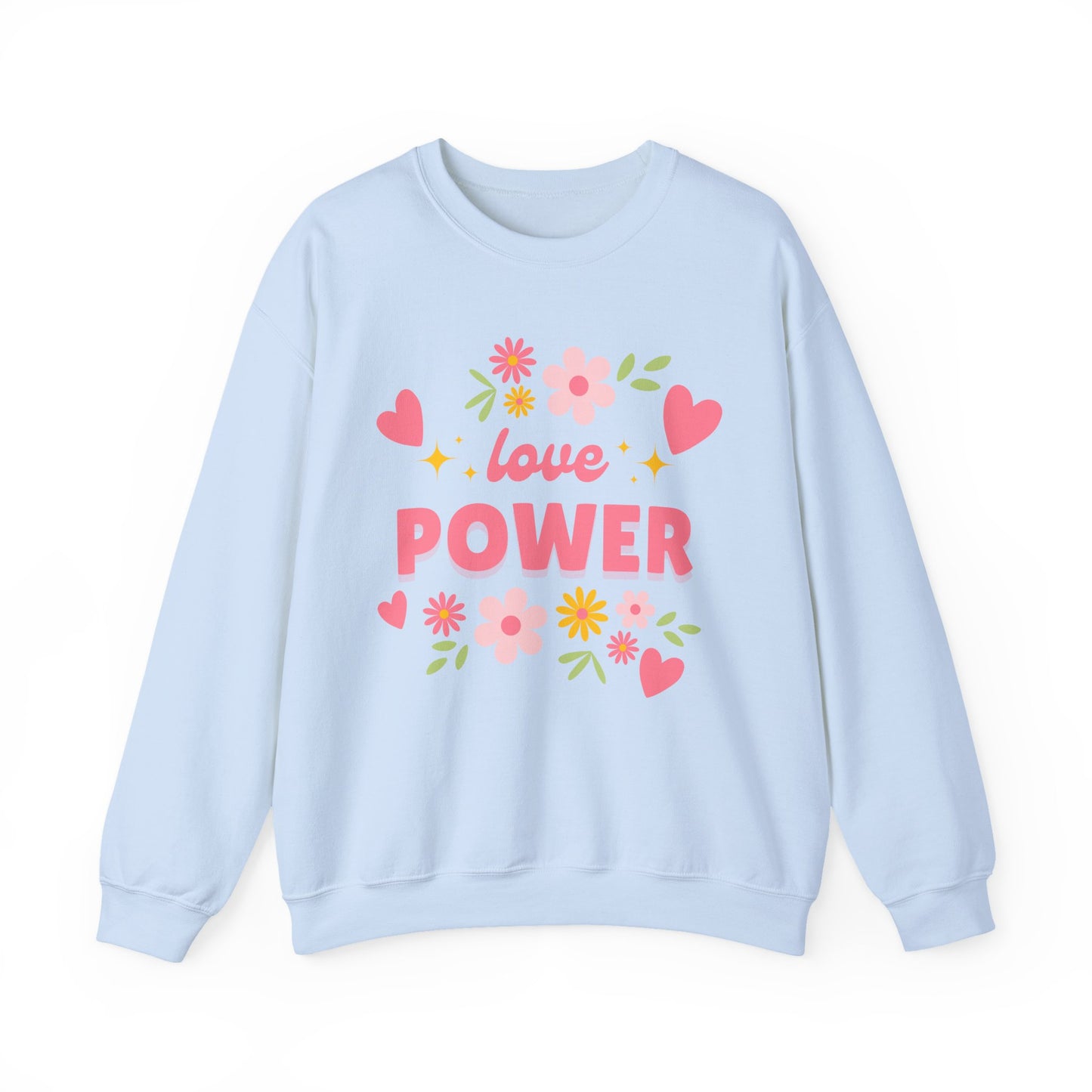 🌺Love Power - Bloom Boldly Crewneck Sweatshirt