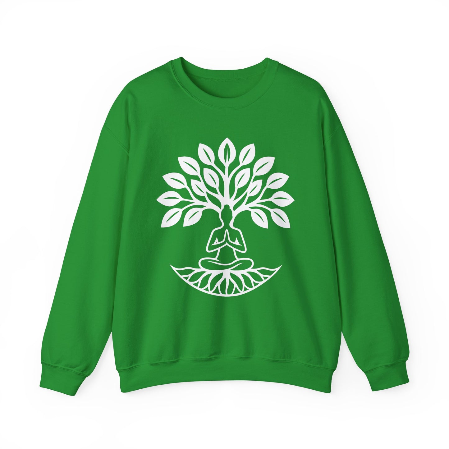 🌿Rooted in Stillness - Tree of Life Crewneck Sweatshirt