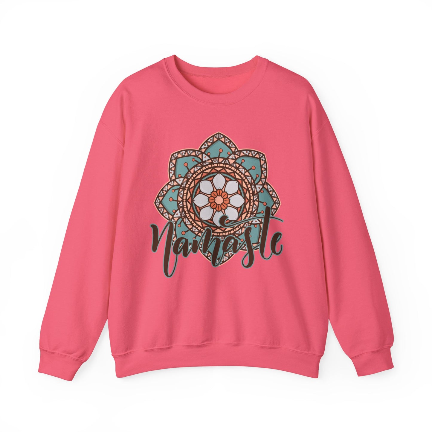 Namaste in Bloom🌸 - Mandala Crewneck Sweatshirt