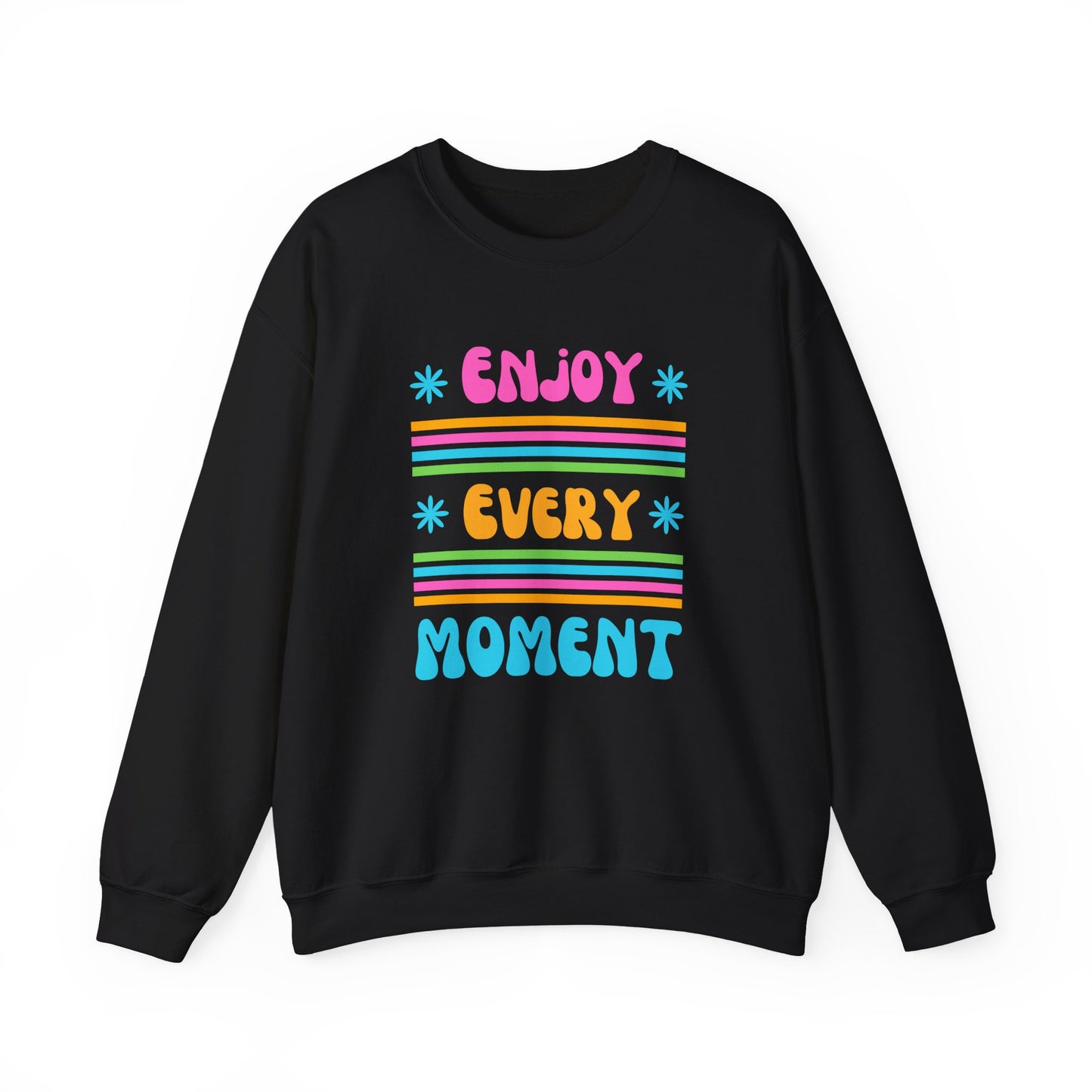 🌞Joy in Color - Every Moment is a Miracle Crewneck Sweatshirt