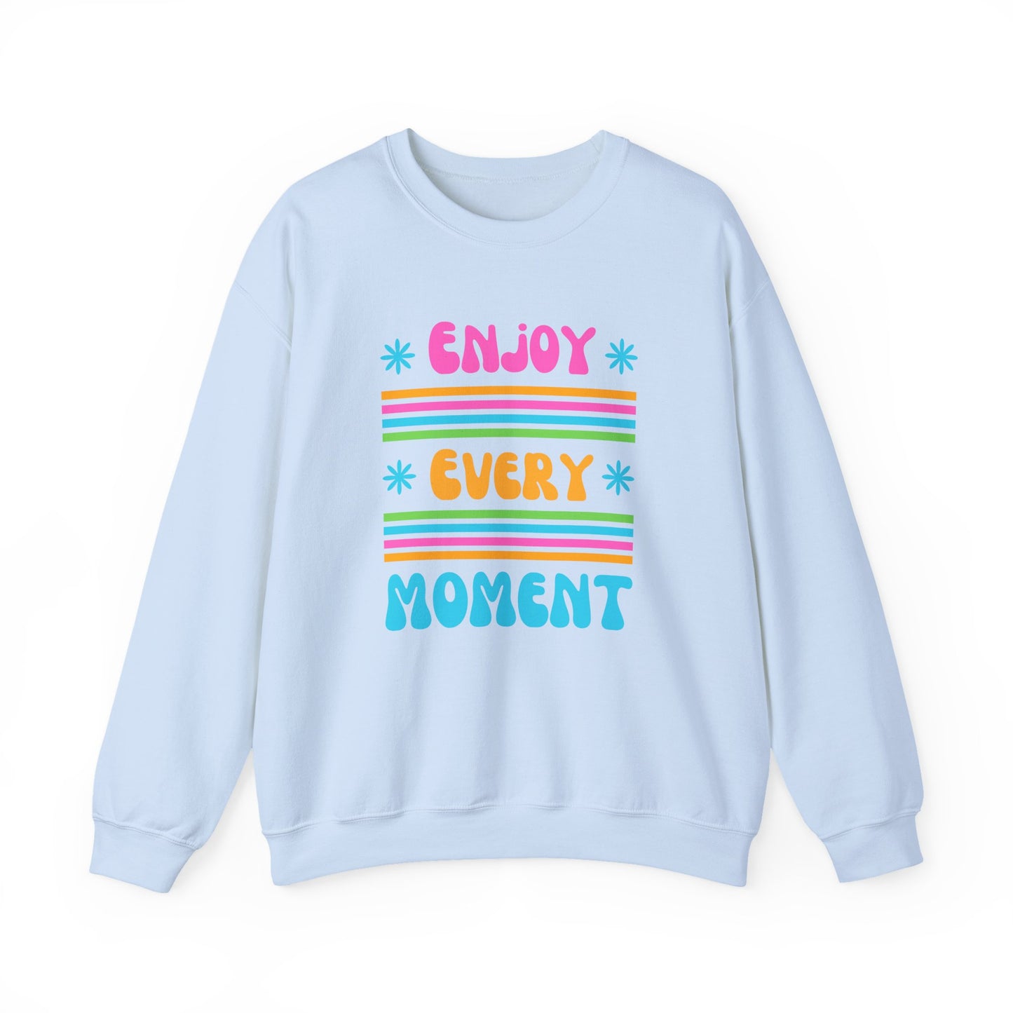 🌞Joy in Color - Every Moment is a Miracle Crewneck Sweatshirt