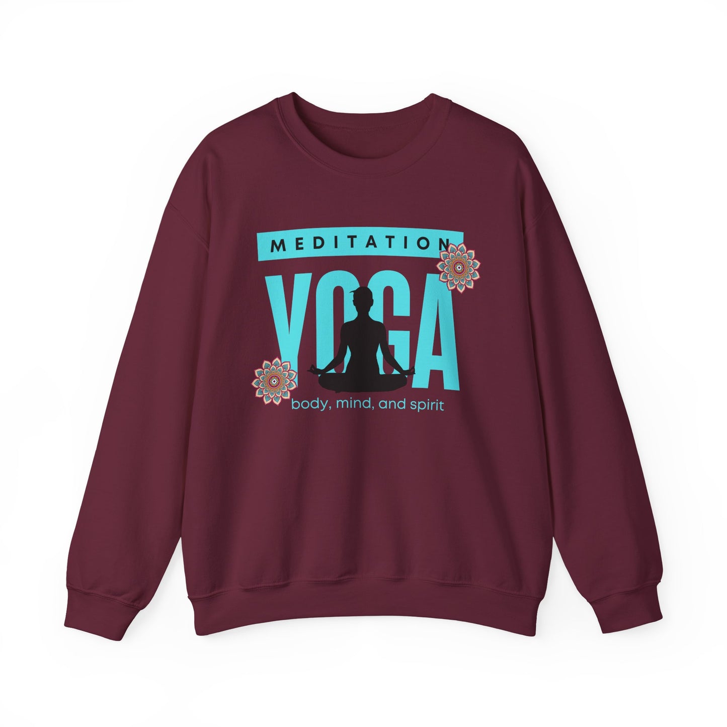 🕉️Meditation • Yoga • Body, Mind & Spirit Crewneck Sweatshirt