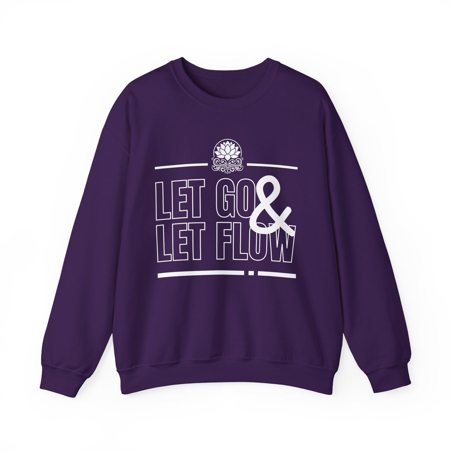 🌙Let Go & Let Flow - Calm Vibes Crewneck Sweatshirt