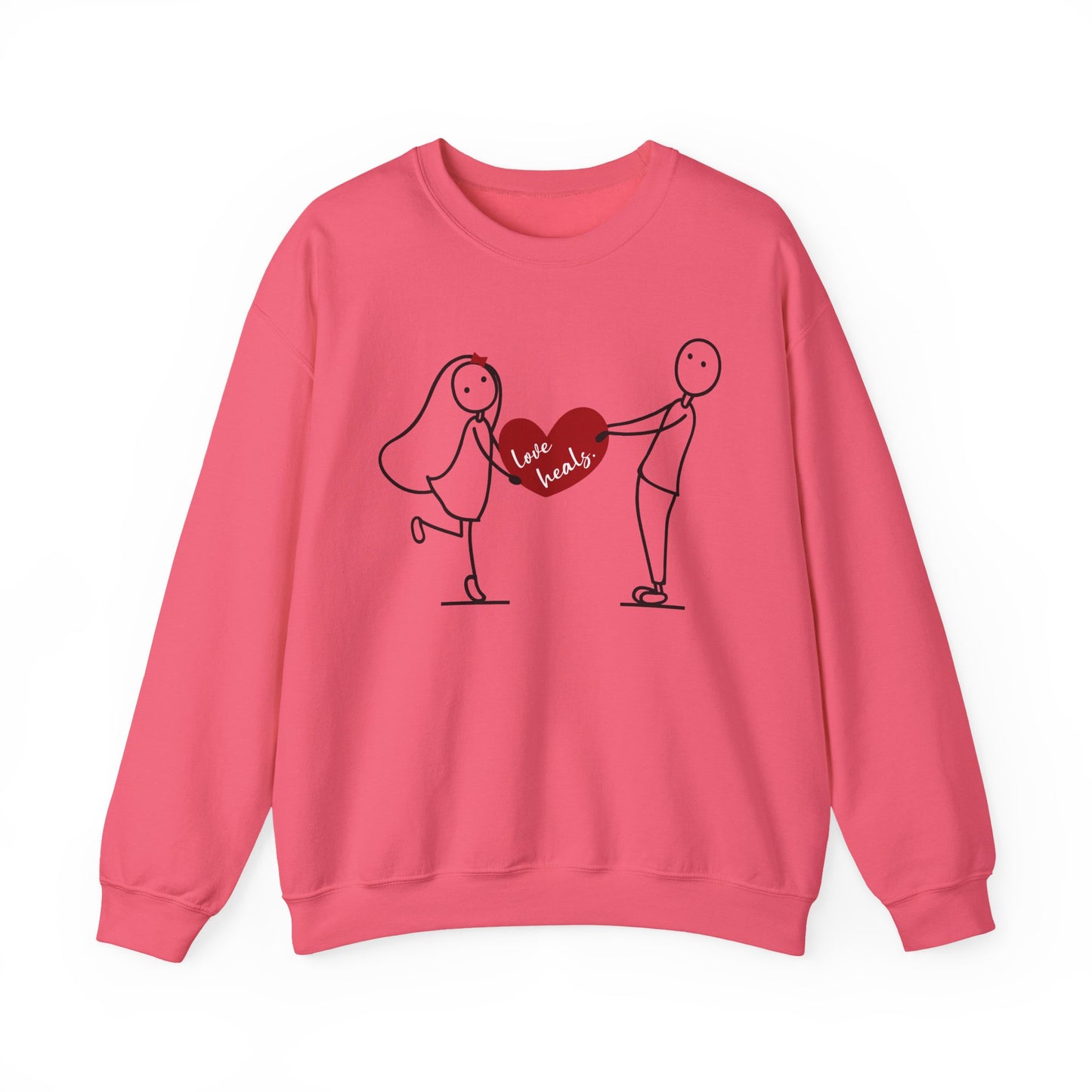 💖Love Heals Sweatshirt - Where Warmth Meets Heart