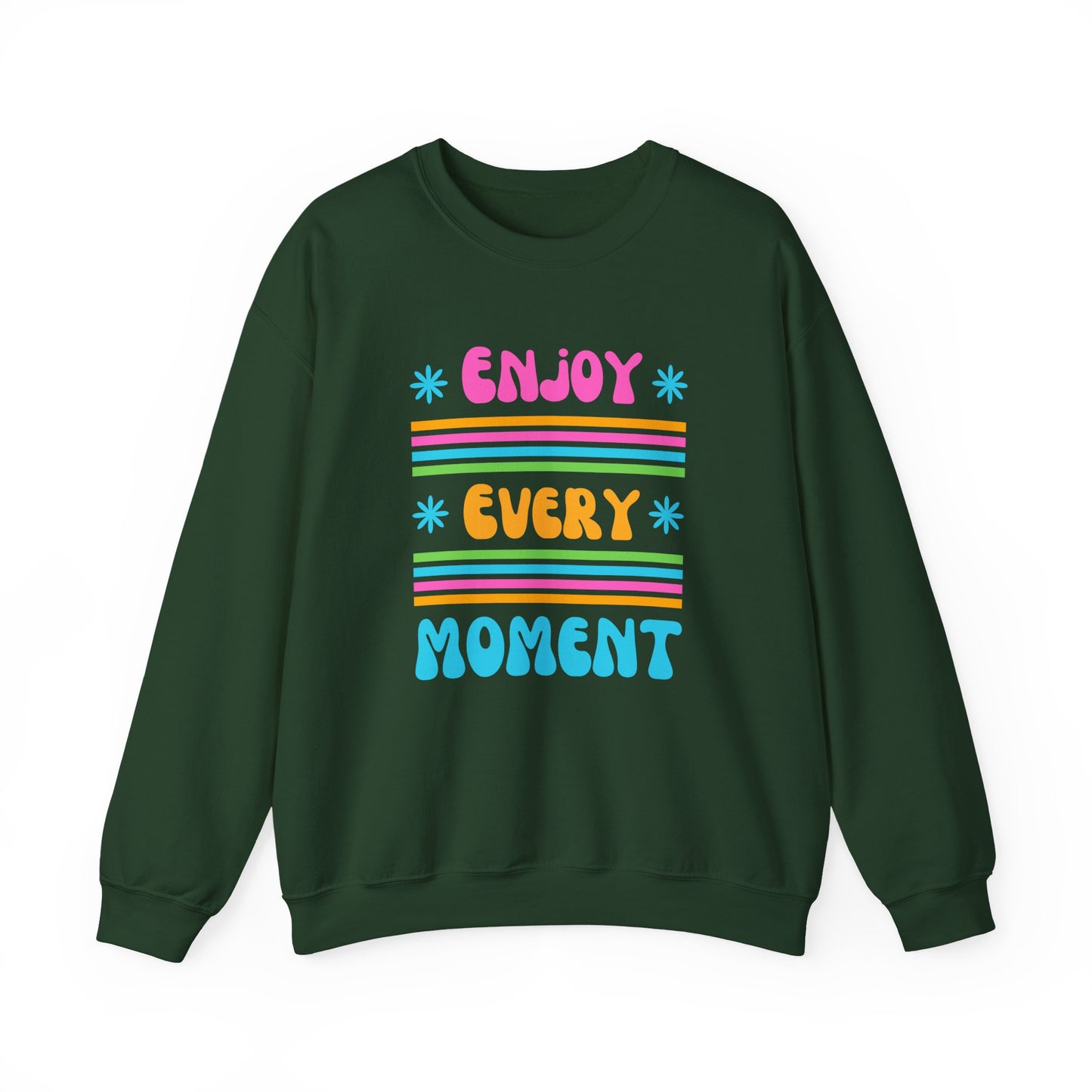 🌞Joy in Color - Every Moment is a Miracle Crewneck Sweatshirt
