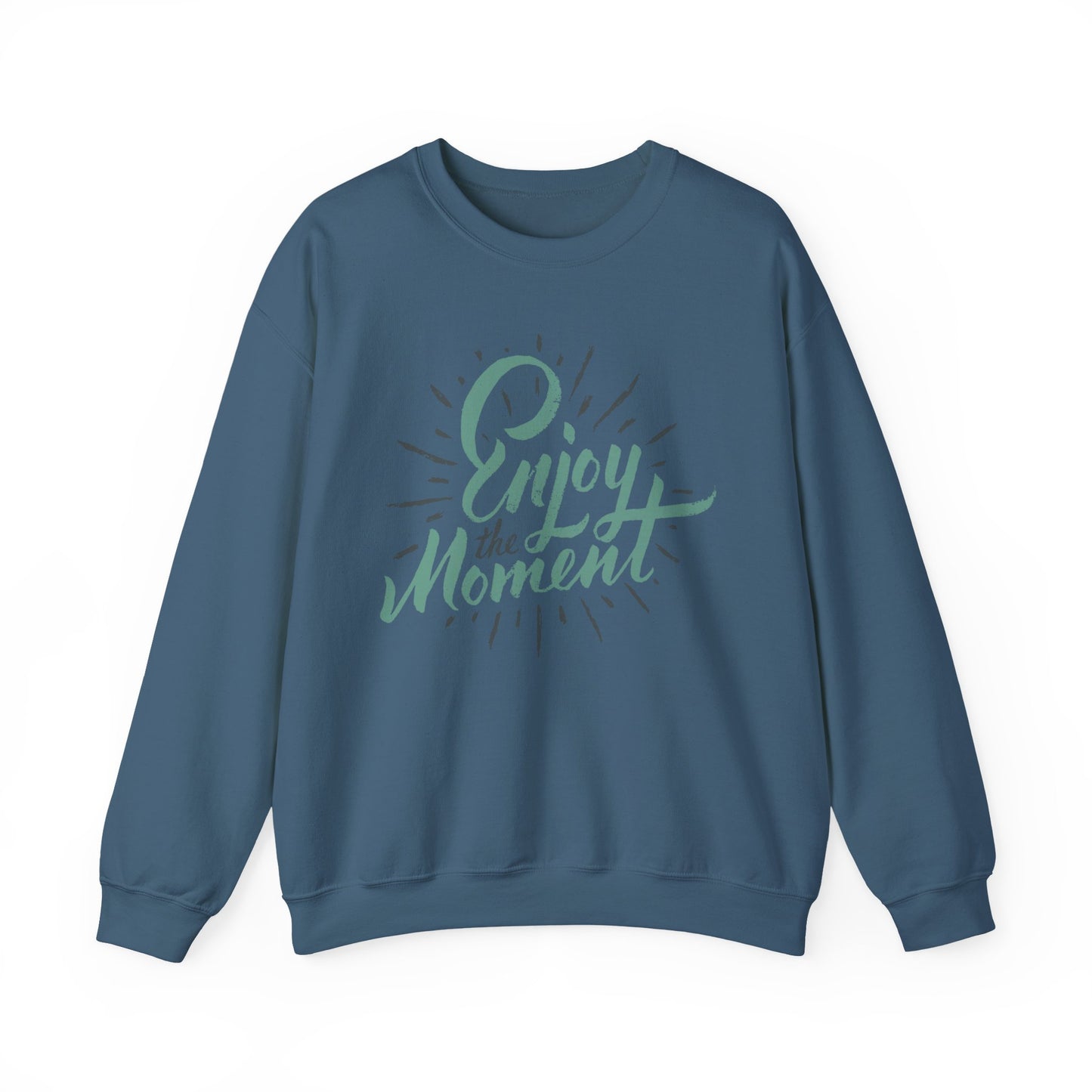 🌼Present & Peaceful - "Enjoy the Moment" Crewneck Sweatshirt