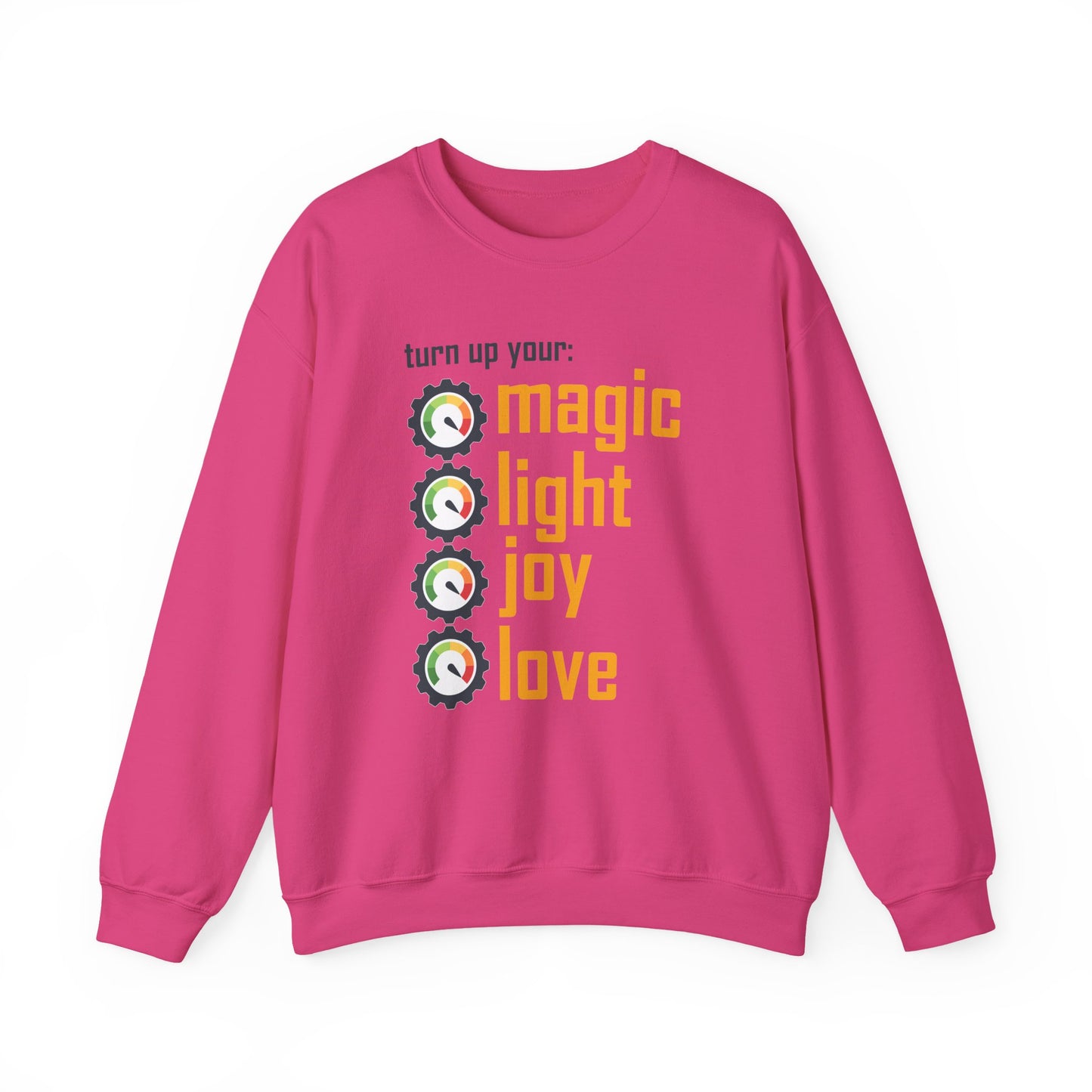 🎚️Turn Up Your Light - A Soulful Volume of You - Crewneck Sweatshirt