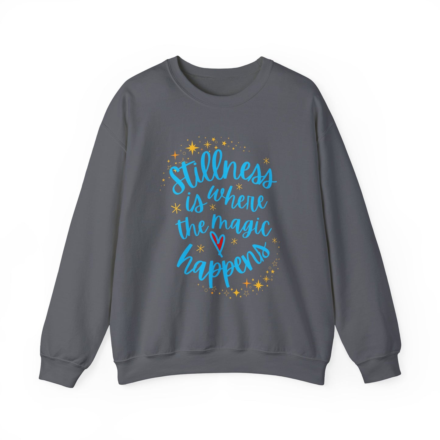🌌The Magic of Stillness - Mindful Moments Crewneck Sweatshirt