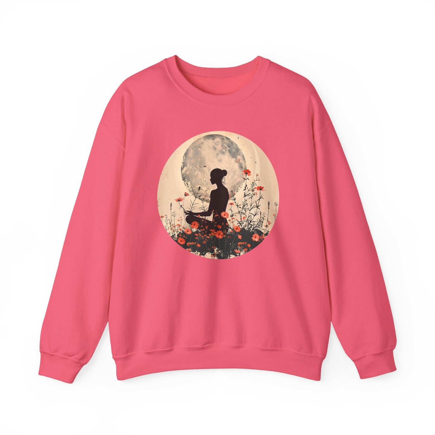 🌺Moonlit Stillness - A Sacred Space to Just Be Crewneck Sweatshirt