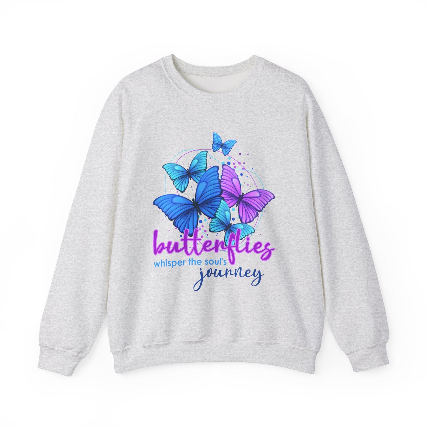 🦋Butterfly Whispers - The Soul’s Journey Crewneck Sweatshirt