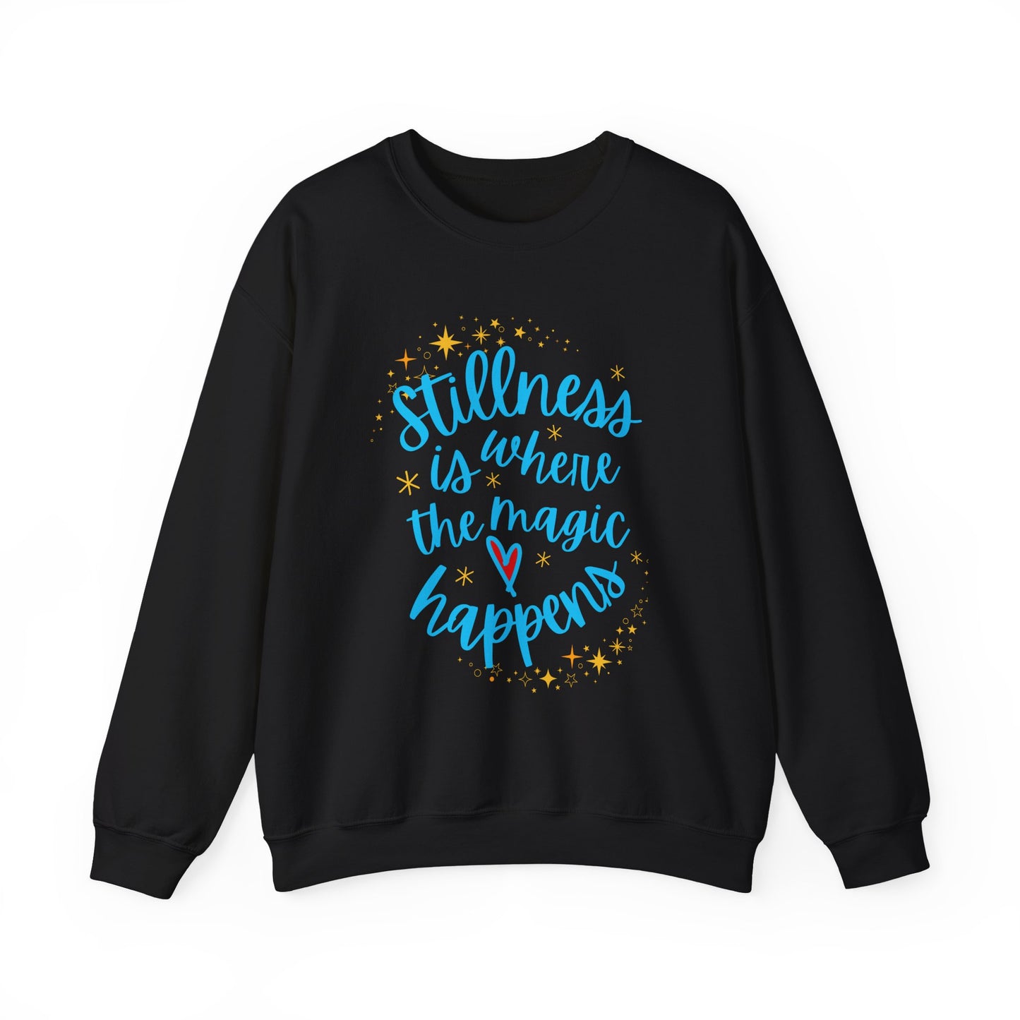 🌌The Magic of Stillness - Mindful Moments Crewneck Sweatshirt