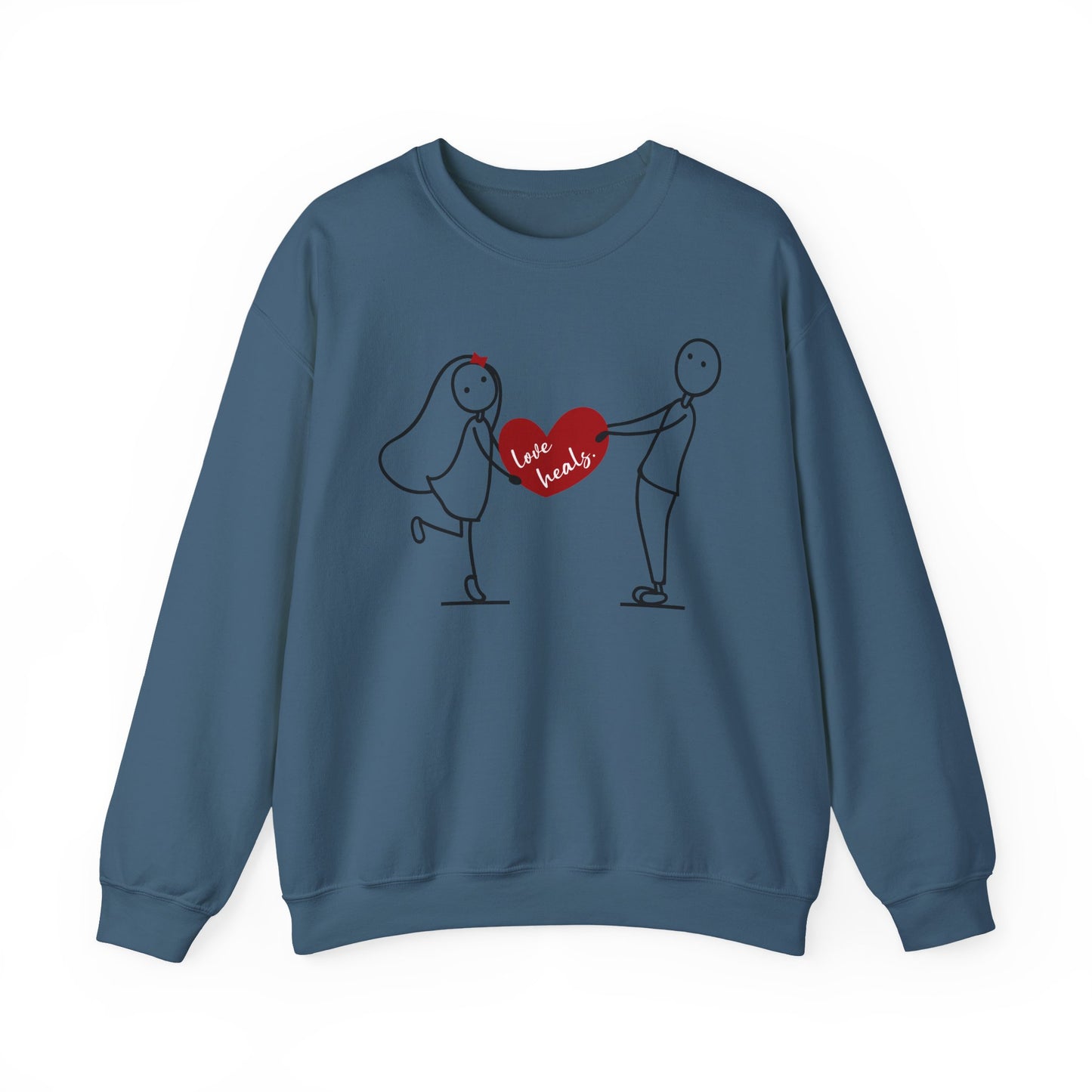 💖Love Heals Sweatshirt - Where Warmth Meets Heart