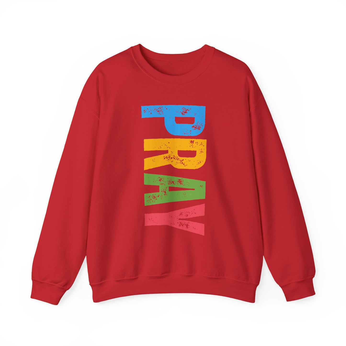 🌈Bold in Faith - PRAY Crewneck Sweatshirt