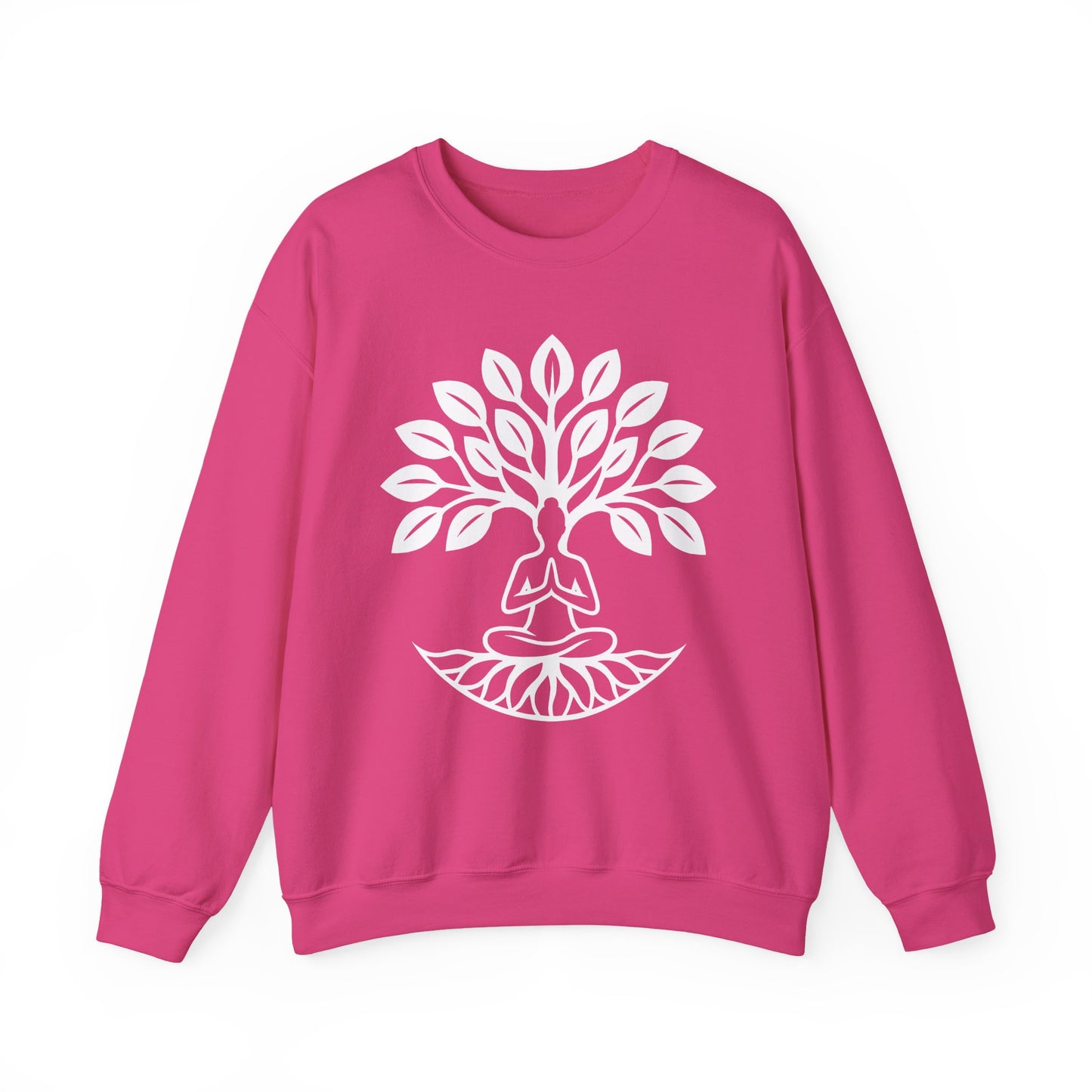 🌿Rooted in Stillness - Tree of Life Crewneck Sweatshirt