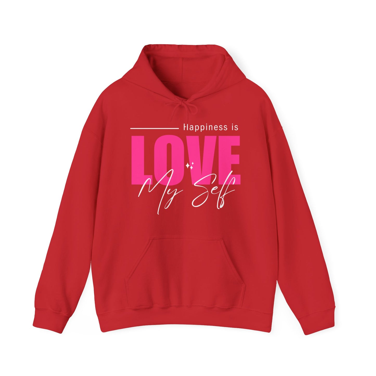 💛🌸Happiness Is Love Myself Hoodie - Wear Your Self-Love Out Loud