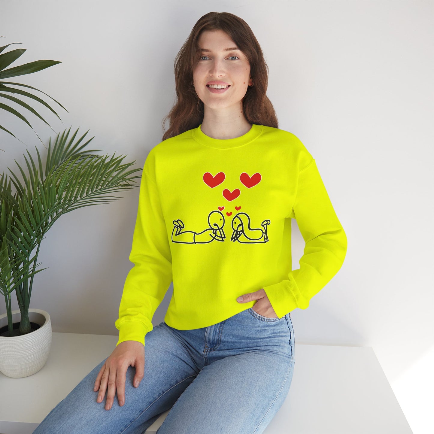 💞Love Looks Like This - Cozy Connection Sweatshirt