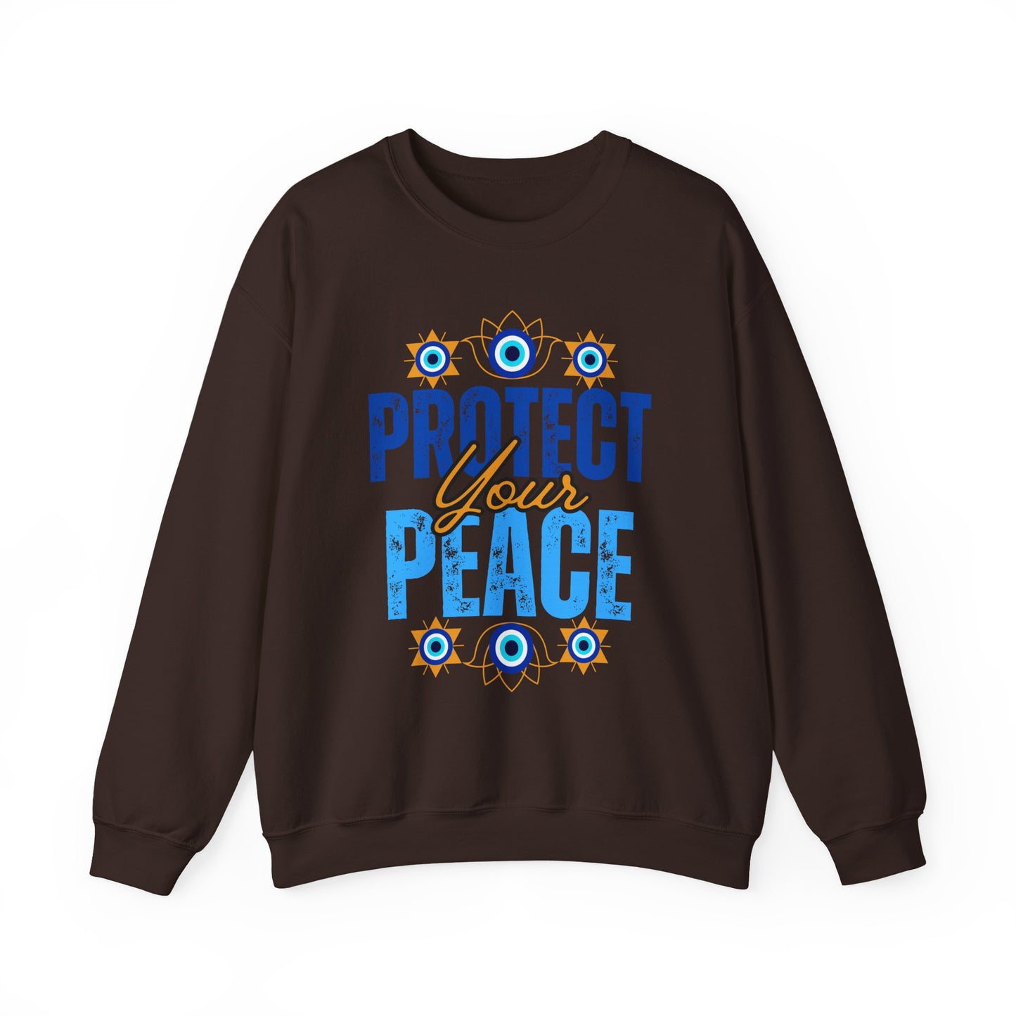 🧿Sacred Guard - Protect Your Peace Crewneck Sweatshirt