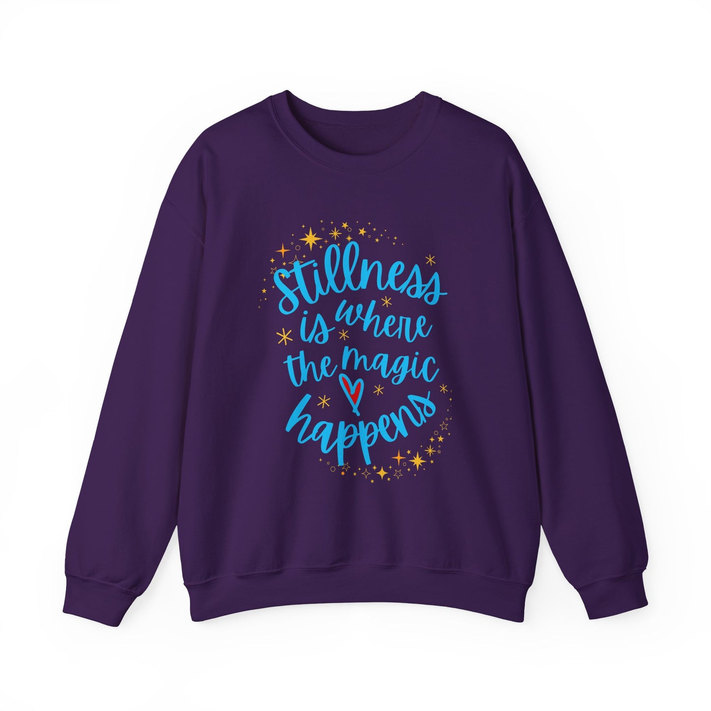 🌌The Magic of Stillness - Mindful Moments Crewneck Sweatshirt