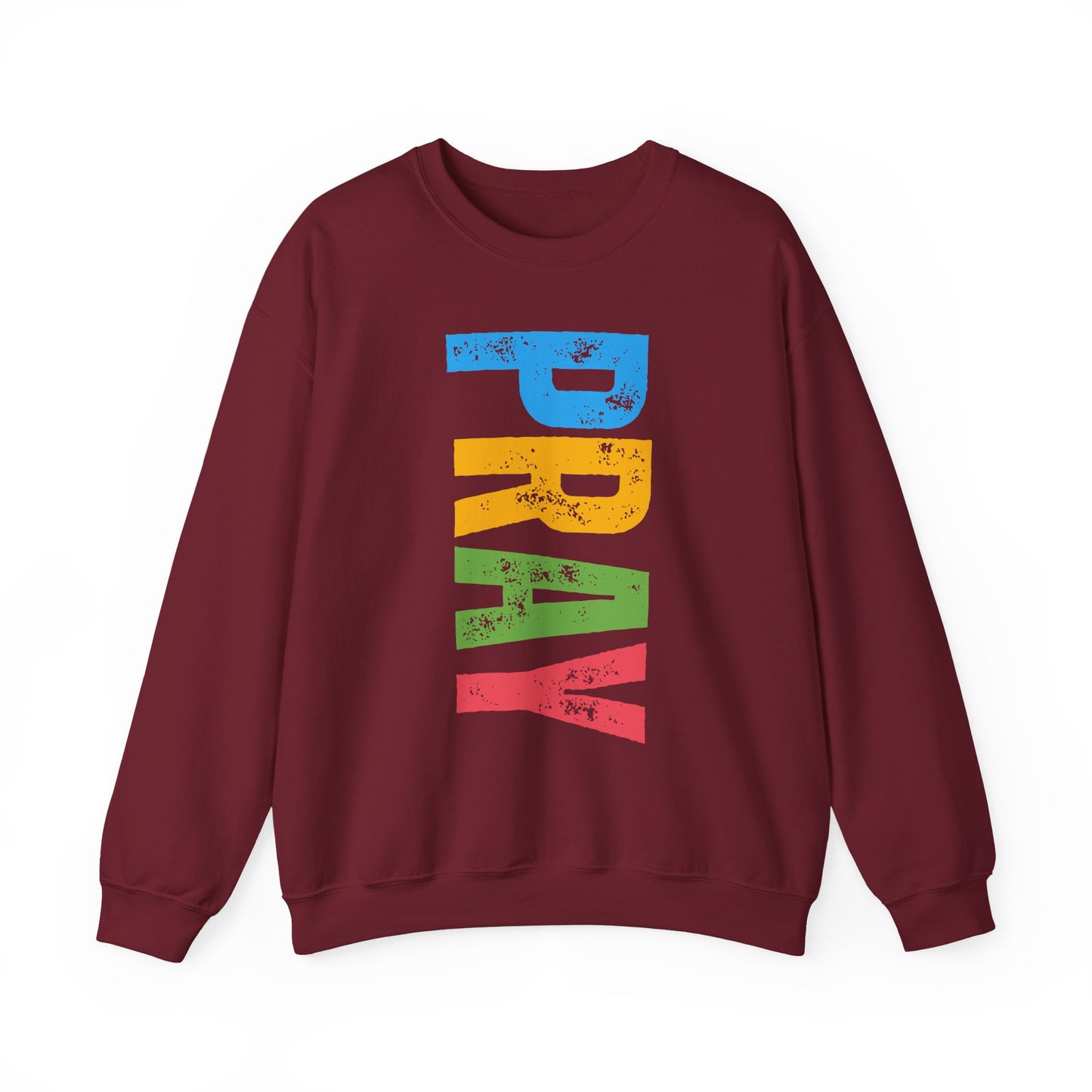 🌈Bold in Faith - PRAY Crewneck Sweatshirt
