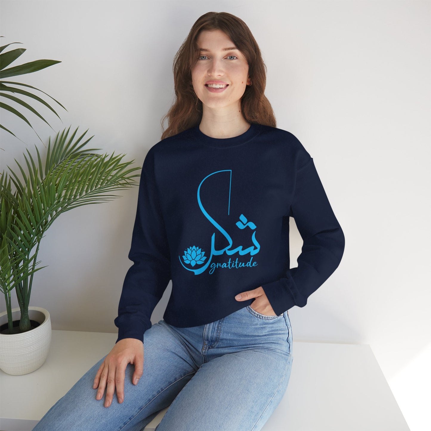 🕊️Gratitude in Grace Crewneck Sweatshirt