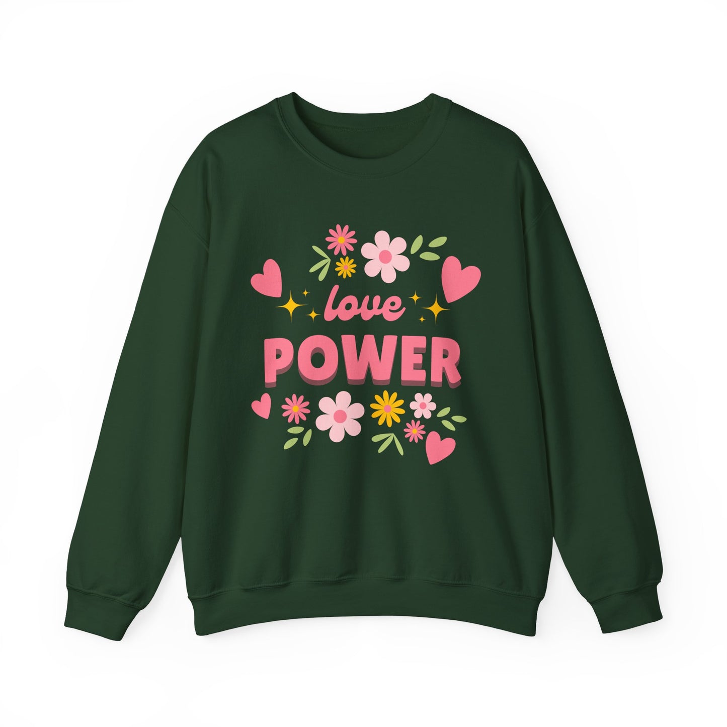 🌺Love Power - Bloom Boldly Crewneck Sweatshirt