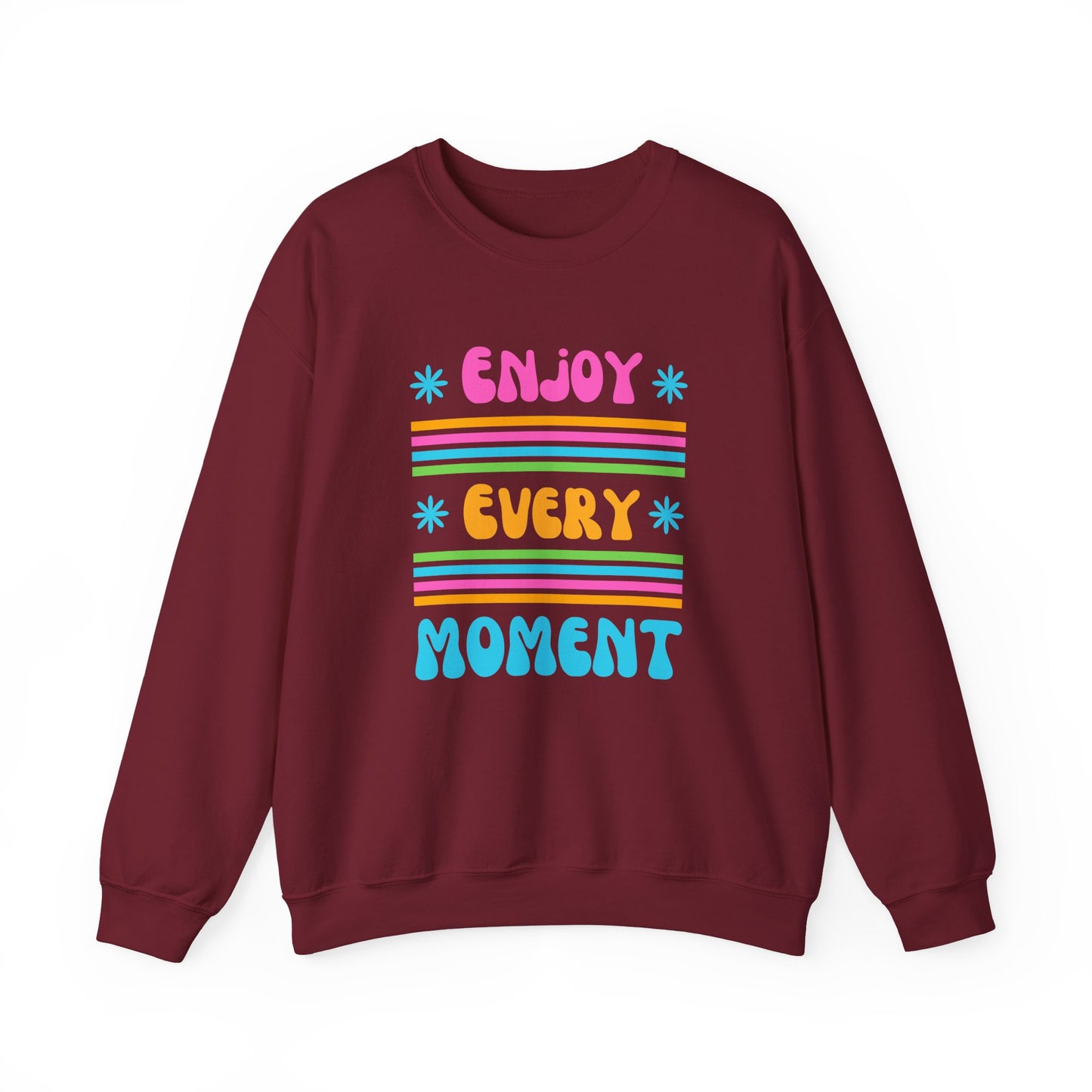 🌞Joy in Color - Every Moment is a Miracle Crewneck Sweatshirt