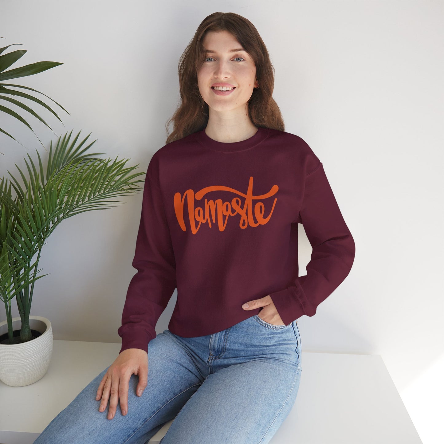 🕉️Namaste - The Light in Me Honors the Light in You Crewneck Sweatshirt