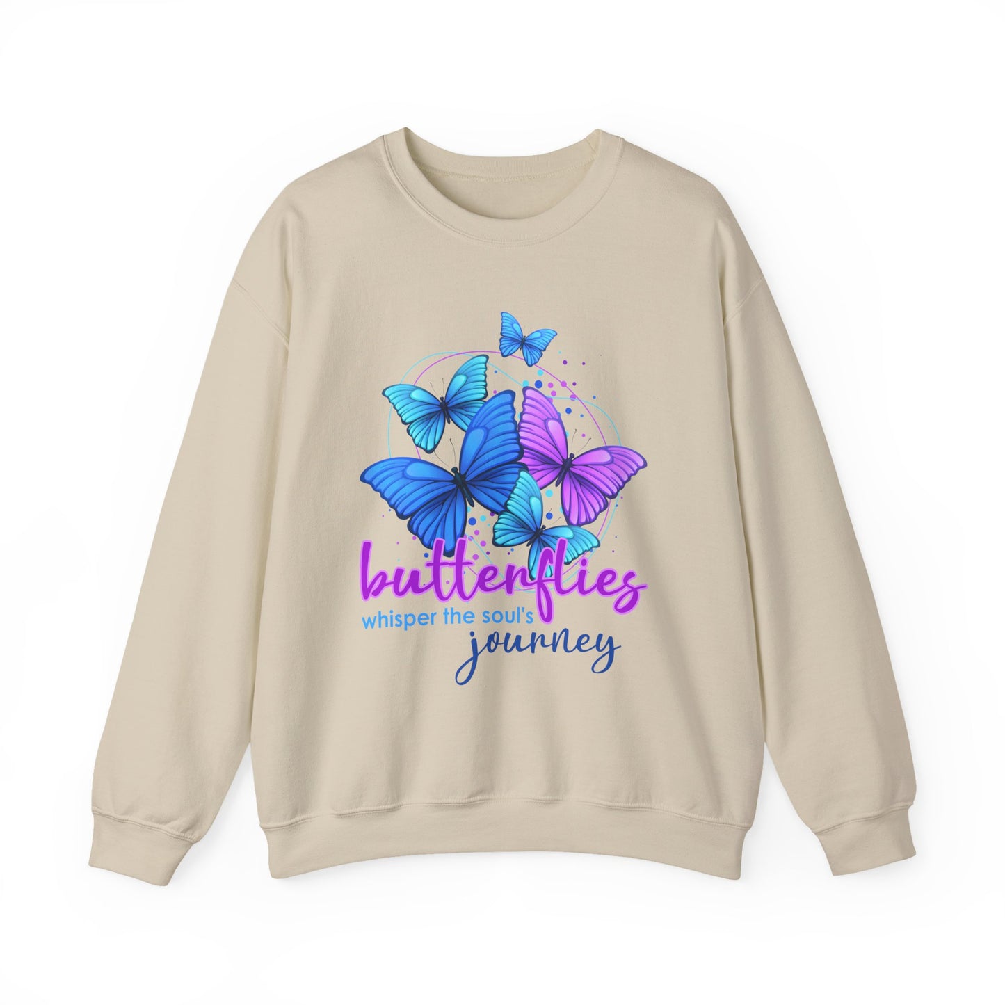 🦋Butterfly Whispers - The Soul’s Journey Crewneck Sweatshirt