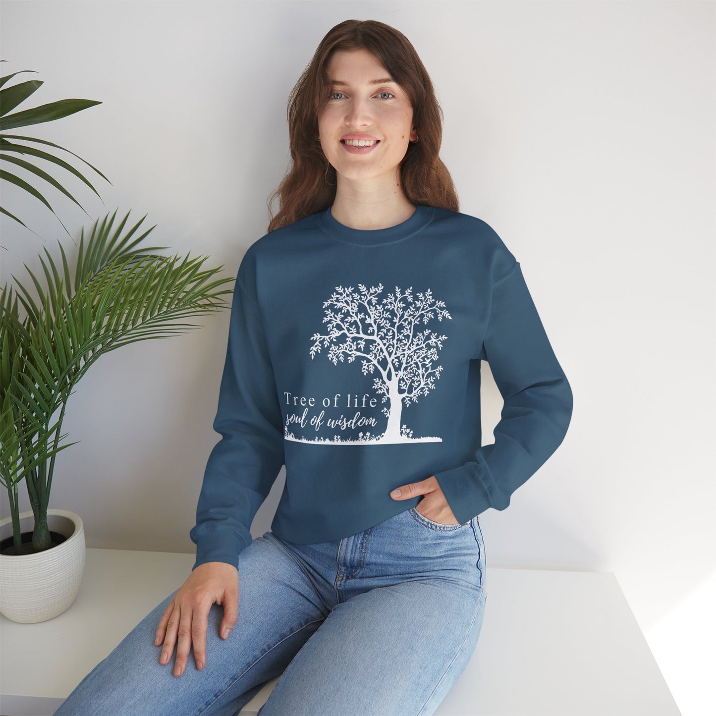 🌳Tree of Life 🌿 - Soul of Wisdom Crewneck Sweatshirt