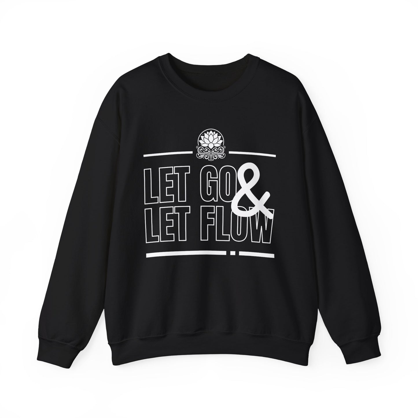 🌙Let Go & Let Flow - Calm Vibes Crewneck Sweatshirt