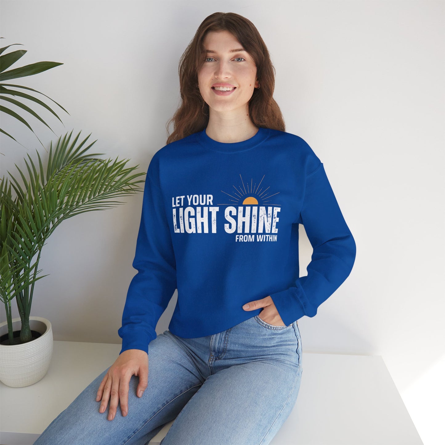 🌞Let Your Light Shine From Within - Radiance Crewneck Sweatshirt