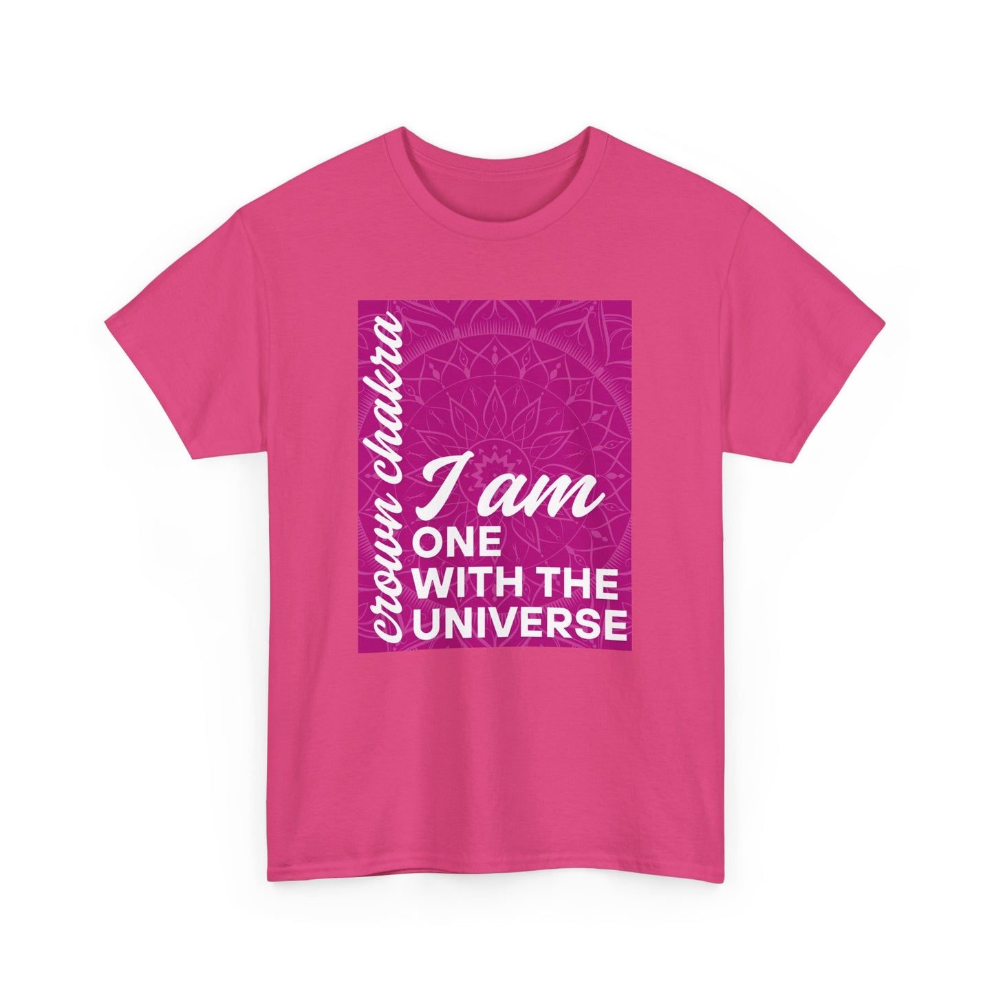 👑Cosmic Unity Heavy Cotton Tee - I Am One with the Universe