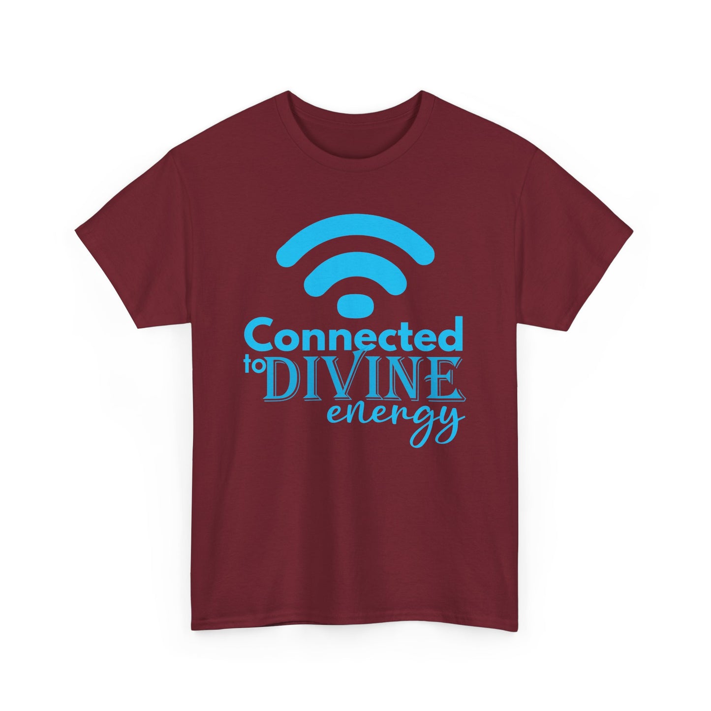 Divine Frequency - Spiritual Connection Heavy Cotton Tee