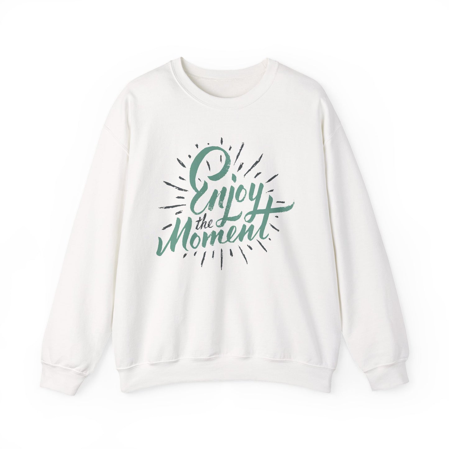 🌼Present & Peaceful - "Enjoy the Moment" Crewneck Sweatshirt