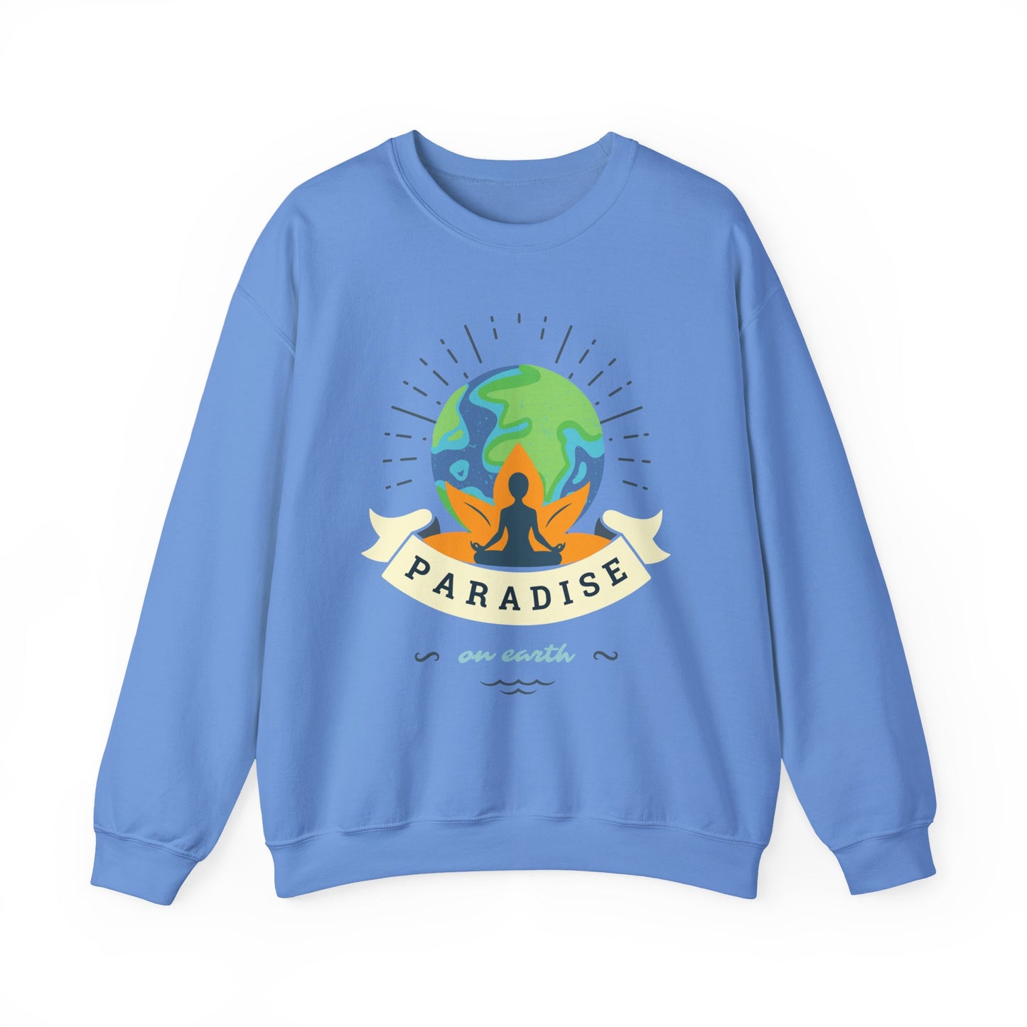 🌏Paradise on Earth - "Find Your Stillness, Find Your Heaven" Crewneck Sweatshirt