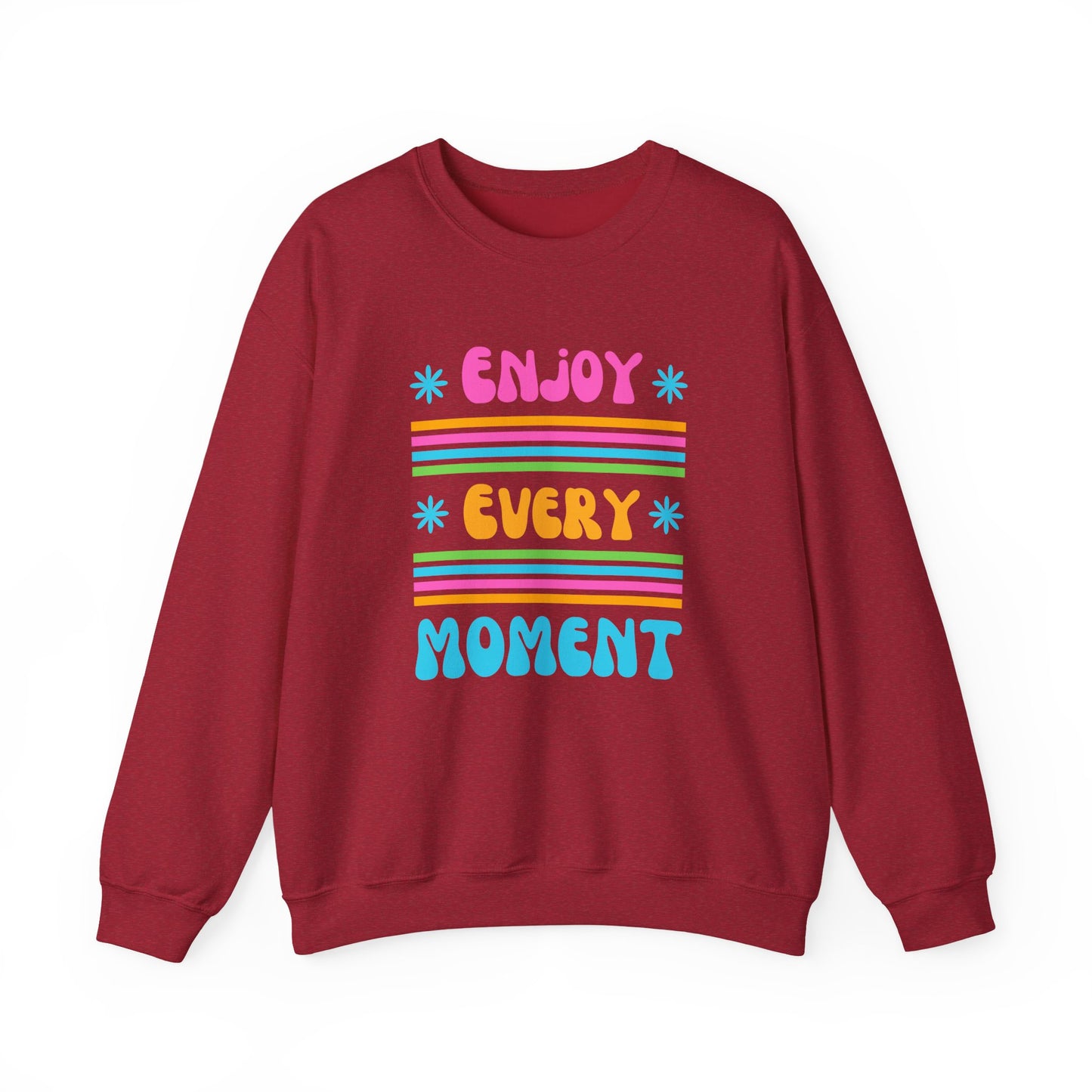 🌞Joy in Color - Every Moment is a Miracle Crewneck Sweatshirt