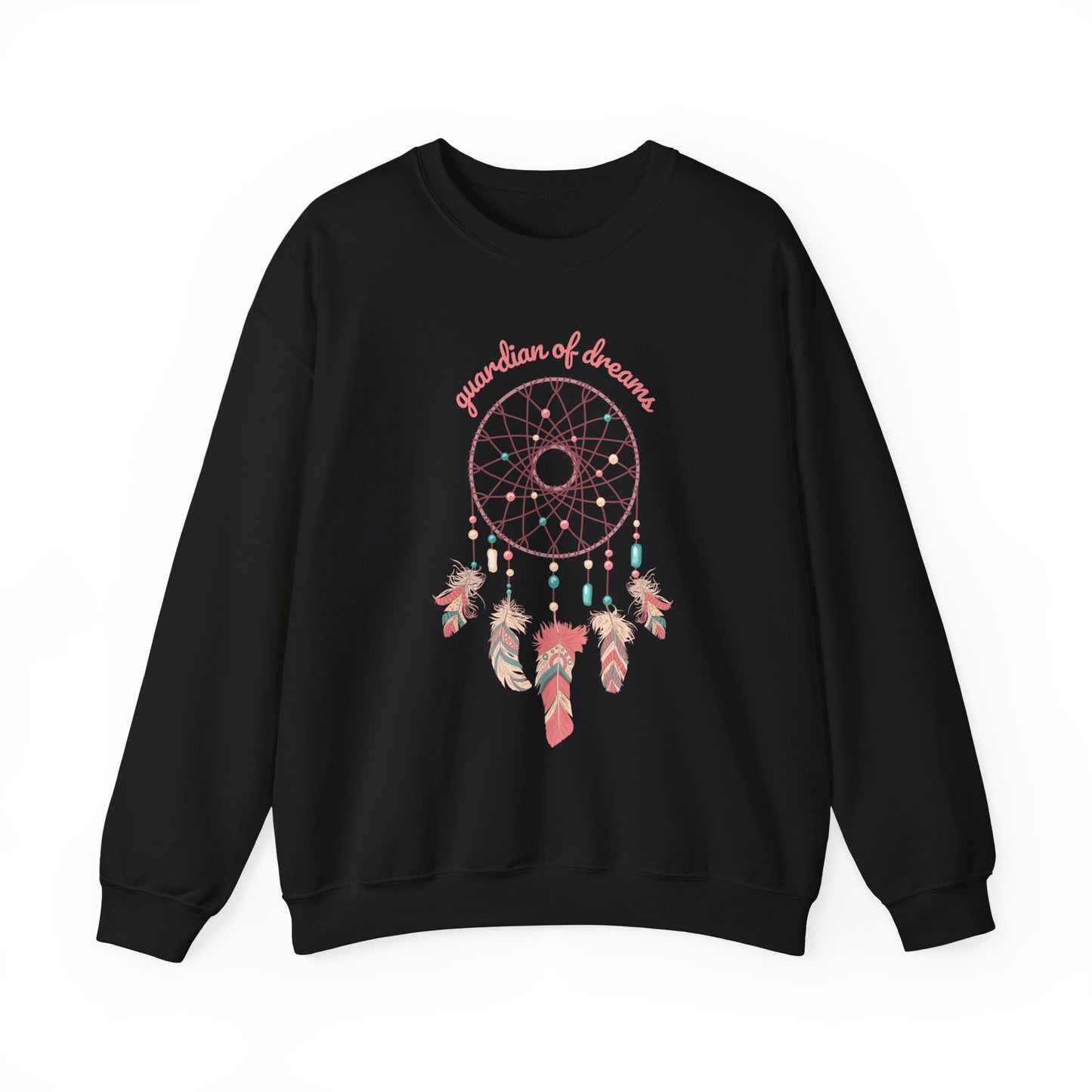 Guardian of Dreams 🌸✨ Boho Dreamcatcher Crewneck Sweatshirt