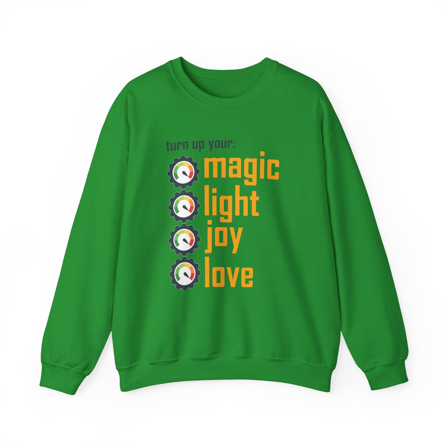 🎚️Turn Up Your Light - A Soulful Volume of You - Crewneck Sweatshirt