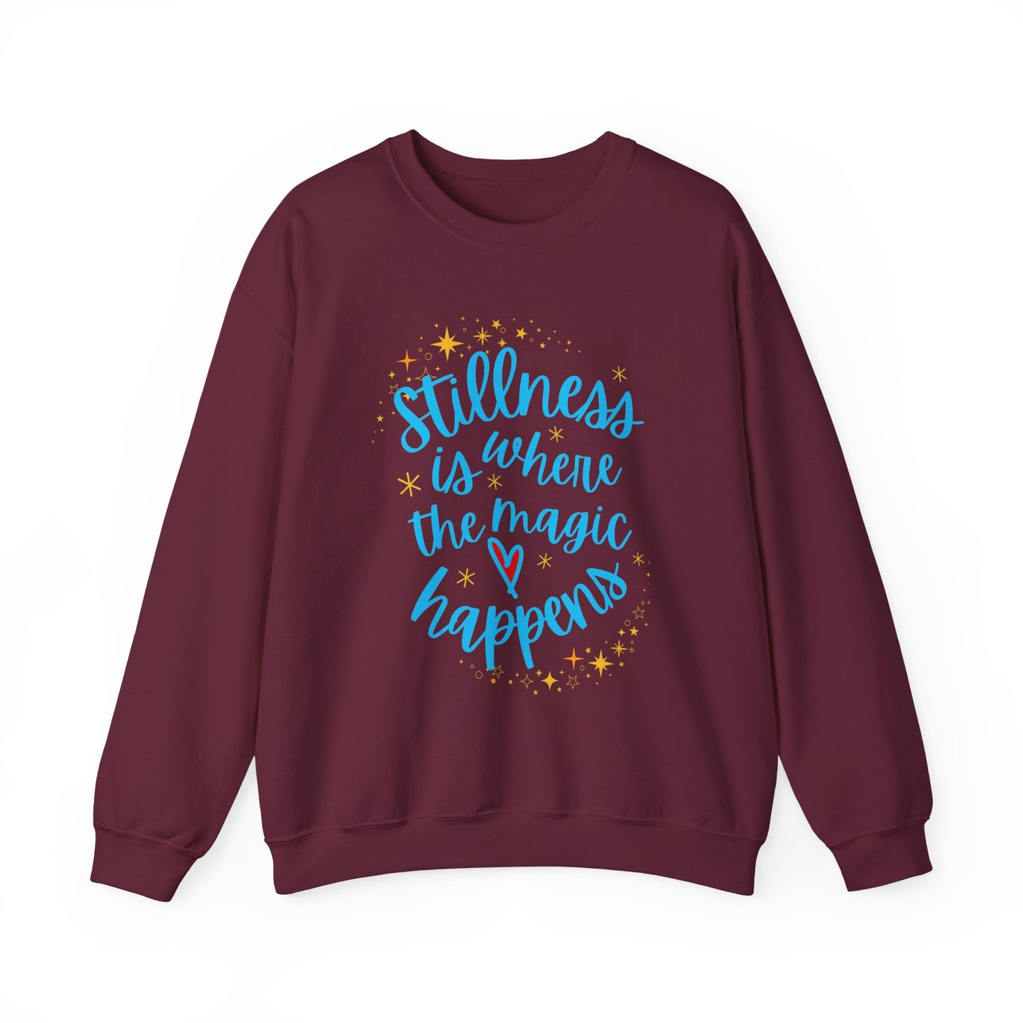 🌌The Magic of Stillness - Mindful Moments Crewneck Sweatshirt