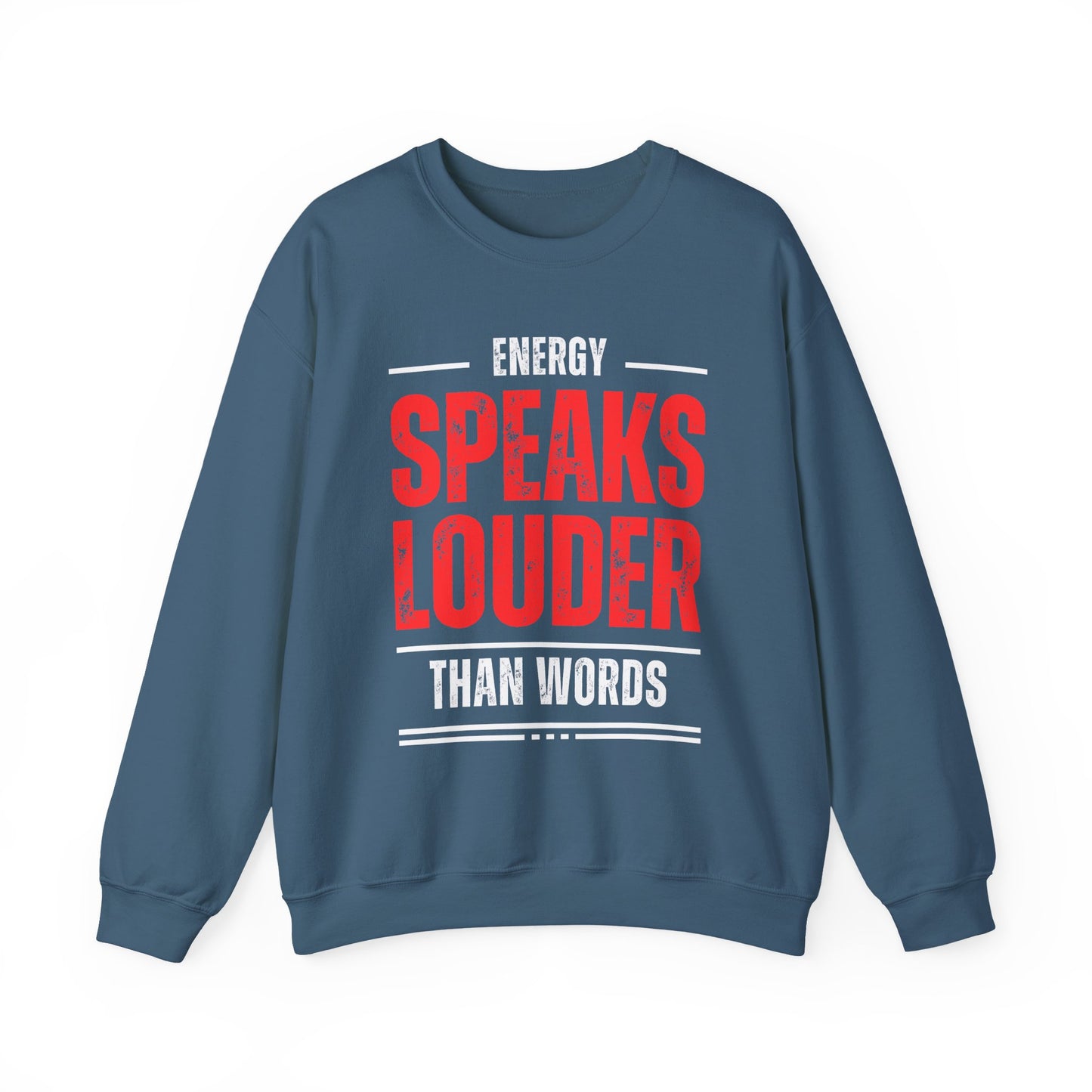 🔮Energy Speaks Louder - Vibrational Wisdom Crewneck Sweatshirt