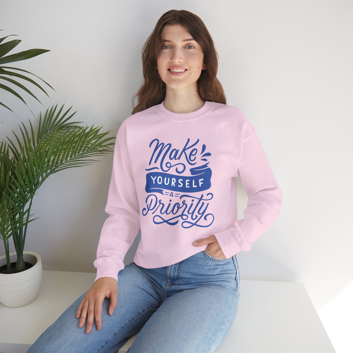💖Sacred Reminder — You Matter, Too - Motivational Crewneck Sweatshirt