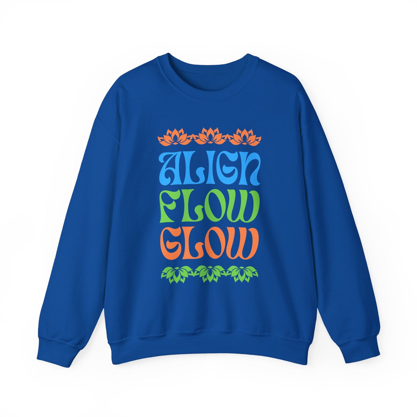 💫Align • Flow • Glow - Lotus Harmony Crewneck Sweatshirt